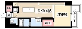 SK BUILDING-901  ｜ 愛知県名古屋市中村区佐古前町9-3(仮番地)（賃貸マンション1LDK・8階・40.42㎡） その2