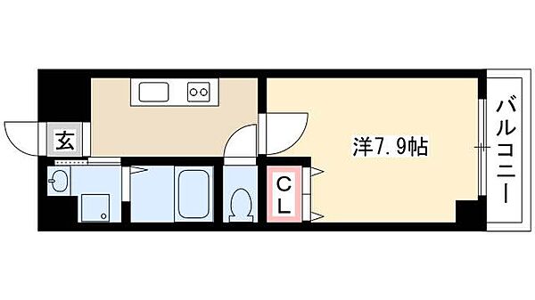  ｜愛知県名古屋市千種区今池南(賃貸マンション1K・1階・24.98㎡)の写真 その2