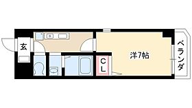 グランディア那古野  ｜ 愛知県名古屋市西区那古野1丁目7-24（賃貸マンション1K・3階・24.23㎡） その2