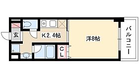 サンホン平安  ｜ 愛知県名古屋市北区平安1丁目3-21（賃貸マンション1K・2階・24.96㎡） その2