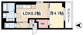 クレール  ｜ 愛知県名古屋市中村区牛田通3丁目8-1（賃貸アパート1LDK・2階・34.17㎡） その2