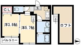 ハーモニーテラス城東町  ｜ 愛知県名古屋市北区城東町5丁目104-2（賃貸アパート2K・2階・26.49㎡） その2