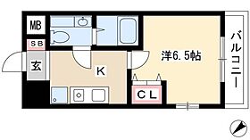 パルティーダ  ｜ 愛知県名古屋市北区平安1丁目6-18（賃貸マンション1K・3階・24.82㎡） その2