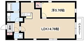 Leo Aries大曽根  ｜ 愛知県名古屋市北区山田4丁目82（賃貸アパート1LDK・1階・43.51㎡） その2