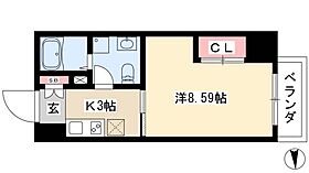 グランデ浅間町  ｜ 愛知県名古屋市西区幅下1丁目11-16（賃貸マンション1K・3階・27.98㎡） その2