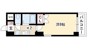 タウンコート児島  ｜ 愛知県名古屋市中区千代田1丁目15-10（賃貸マンション1K・2階・24.22㎡） その2