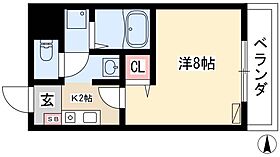 SK House  ｜ 愛知県名古屋市中村区岩塚本通2丁目6（賃貸マンション1K・3階・24.25㎡） その2