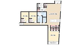 VISCONTI覚王山  ｜ 愛知県名古屋市千種区御棚町2丁目44（賃貸マンション3LDK・3階・96.58㎡） その2