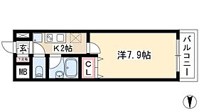 La　Douceur山王  ｜ 愛知県名古屋市中川区山王1丁目2-29（賃貸マンション1K・5階・23.09㎡） その2