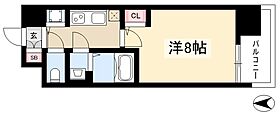 エスリード栄イーストスクエア  ｜ 愛知県名古屋市中区新栄1丁目41-24（賃貸マンション1K・7階・25.44㎡） その2