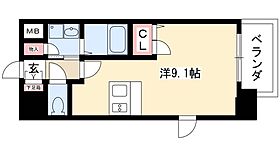 プレサンス名古屋STATIONビーフレックス  ｜ 愛知県名古屋市中村区則武2丁目22-2（賃貸マンション1R・7階・24.98㎡） その2