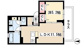 サンライズ古出来  ｜ 愛知県名古屋市東区古出来3丁目1-20（賃貸アパート1LDK・1階・42.58㎡） その2