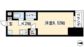 N.S.ZEAL 東別院  ｜ 愛知県名古屋市中区橘1丁目21-29（賃貸マンション1R・2階・18.85㎡） その2