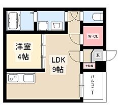 フォーラムS  ｜ 愛知県名古屋市中村区上石川町2丁目27-2（賃貸アパート1LDK・3階・31.43㎡） その2