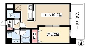 プレミアム浅間町  ｜ 愛知県名古屋市西区新道1丁目4-3（賃貸マンション1LDK・3階・37.97㎡） その2