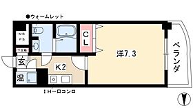 HILL HOUSE 3  ｜ 愛知県名古屋市中村区則武1丁目31-16（賃貸マンション1K・4階・23.85㎡） その2