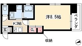 Grand E’terna名古屋鶴舞  ｜ 愛知県名古屋市中区千代田3丁目24-16（賃貸マンション1K・11階・28.13㎡） その2