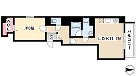 笹島アイサンメゾン  ｜ 愛知県名古屋市中村区名駅南1丁目20-31（賃貸マンション1LDK・3階・45.60㎡） その2