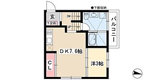 ドゥエール  ｜ 愛知県名古屋市中村区並木2丁目283（賃貸アパート1DK・1階・26.56㎡） その2