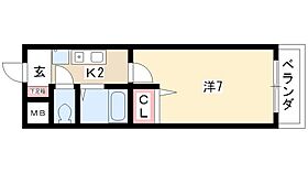 プラスパー森末  ｜ 愛知県名古屋市中村区森末町1丁目59-2（賃貸マンション1K・4階・21.03㎡） その2