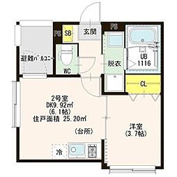 ハーモニーテラス八田III 1階/-
