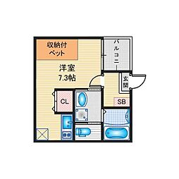 ハーモニーテラス高道町V 1階