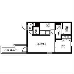 カーササクラーレ 3階
