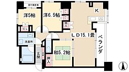 リエトコート丸の内 3LDKの間取図画像
