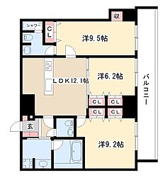 さくらHills NISHIKI Platinum Residence 13階