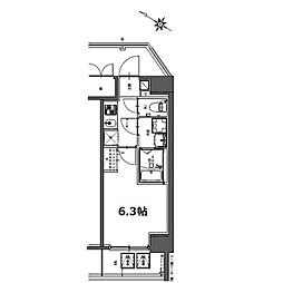 S-RESIDENCE神宮西駅前ascent 6階