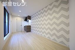 Pre cher 浄心 2階ワンルームのリビング/ダイニング