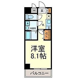 間取図画像 1K