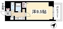 プレサンス東別院駅前コネクション 1Kの間取図画像