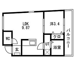 ティンガーラ須ヶ口　EAST 1階/-
