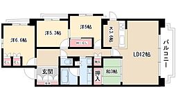 レジディア徳川 2階