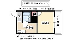 シャトー鶴舞 5階