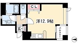アーバンポイント新栄 ワンルームの間取図画像