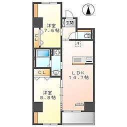 ラ カーサ明倫 4階/-