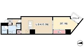 AXIA MEIEKI  ｜ 愛知県名古屋市中村区名駅南4丁目1-6（賃貸マンション1LDK・7階・50.32㎡） その2