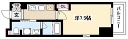 グラフティ 1Kの間取図画像