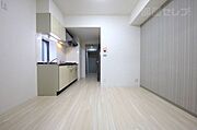 白基調の清潔感のある内装です