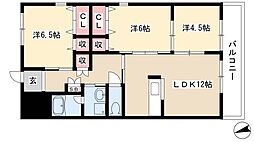 スタイラス 3LDKの間取図画像