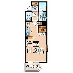 セレス大須 ワンルームの間取図画像