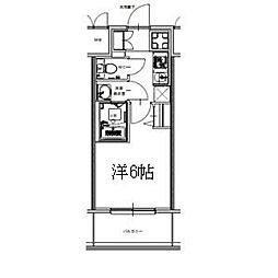 S-RESIDENCE金山flap(フラップ) 1Kの間取図画像