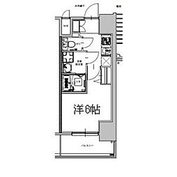 S-RESIDENCE金山flap(フラップ) 1Kの間取図画像