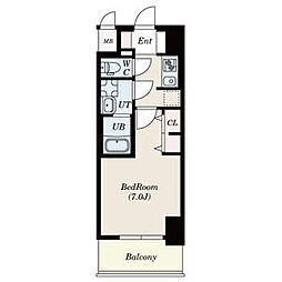 S-RESIDENCE上飯田駅前 1Kの間取図画像
