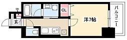 RAFFLEOZONE2SouthGarden 1Kの間取図画像