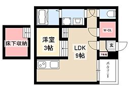 フォーラムS 1LDKの間取図画像