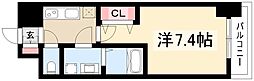 S-RESIDENCE浄心 1Kの間取図画像
