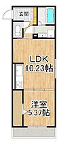 カノン蓮池  ｜ 滋賀県大津市蓮池町（賃貸アパート1LDK・1階・41.46㎡） その2